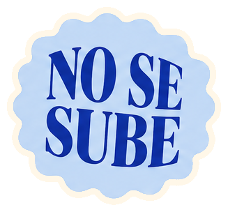 Sticker No se sube