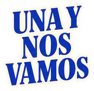 Sticker Una y nos vamos